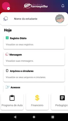 Colégio Farroupilha android App screenshot 0